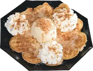 Eierlikör-Waffel
