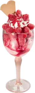 Himbeer-Becher
