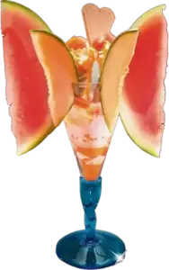 Melonen-Becher