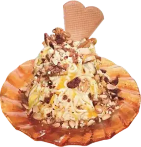 Spaghetti-Eis Carbonara